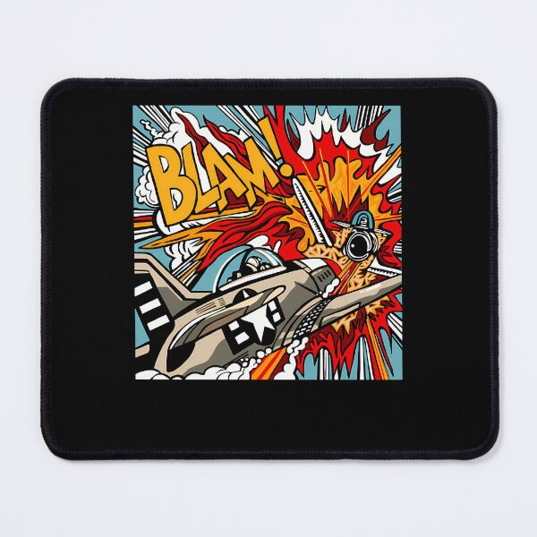 Item preview, Action Comic Book Dogfight Explosion designed and sold by BareNature.