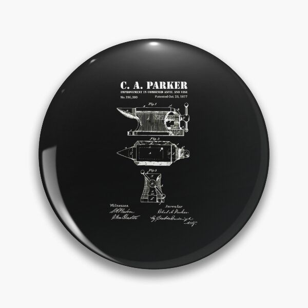 Item preview, C. A. Parker Combined Anvil Vise Patent Art designed and sold by Mailinh123.