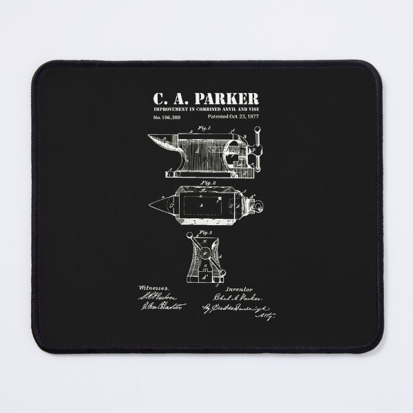 Item preview, C. A. Parker Combined Anvil Vise Patent Art designed and sold by Mailinh123.