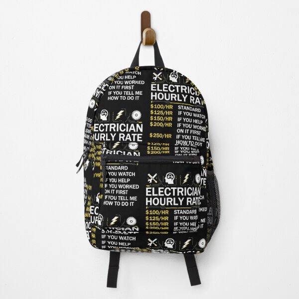 Item preview, Electrician Hourly Rate Funny Job Humor designed and sold by Neenagirl2220.