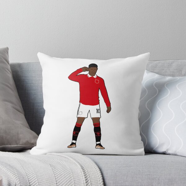 Item preview, Marcus Rashford Football Star Celebration Red Jersey designed and sold by ShanieWinthei.