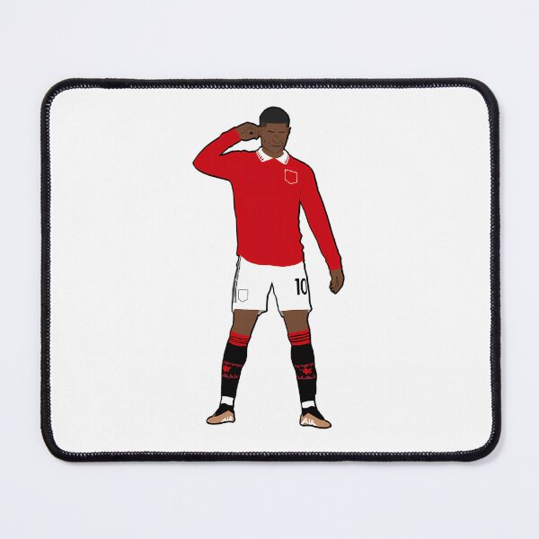 Item preview, Marcus Rashford Football Star Celebration Red Jersey designed and sold by ShanieWinthei.