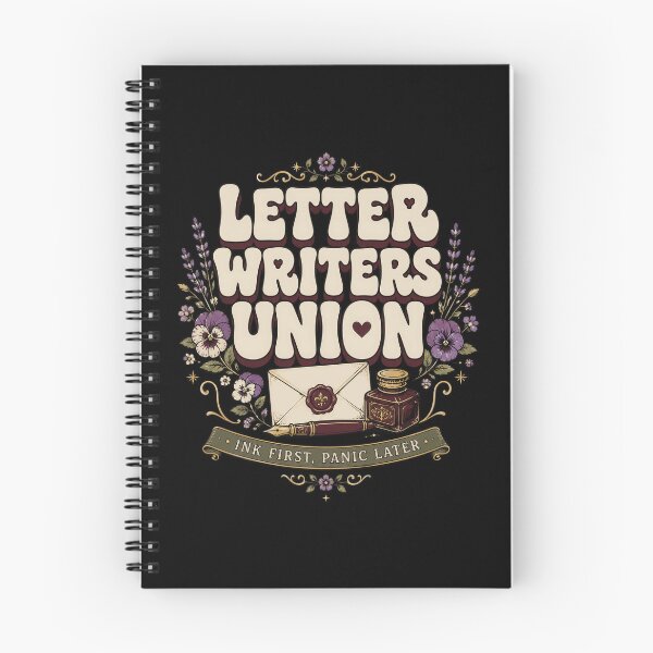 Artikelvorschau, Letter Writers Union Ink First Panic Later entworfen und verkauft von markymaarty.