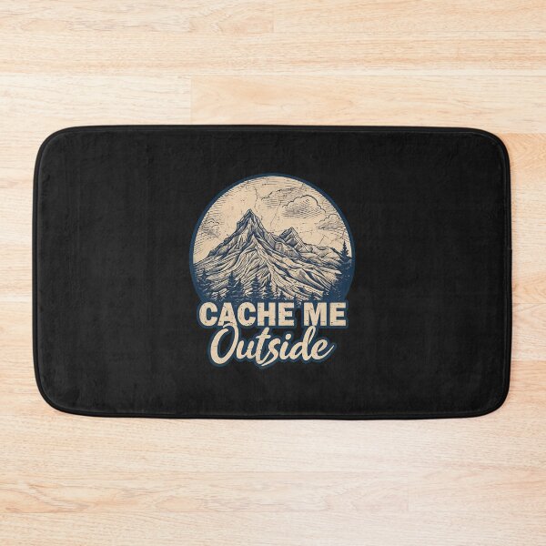 Item preview, Cache Me Outside Mountain Retro Vintage Design designed and sold by hurychshomonj.