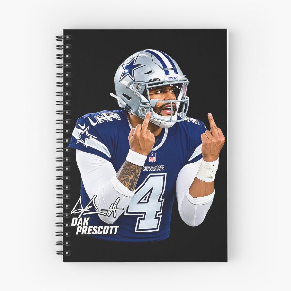 Item preview, Dak Prescott Middle Finger Vintage Signature designed and sold by GrinReaperGoods.
