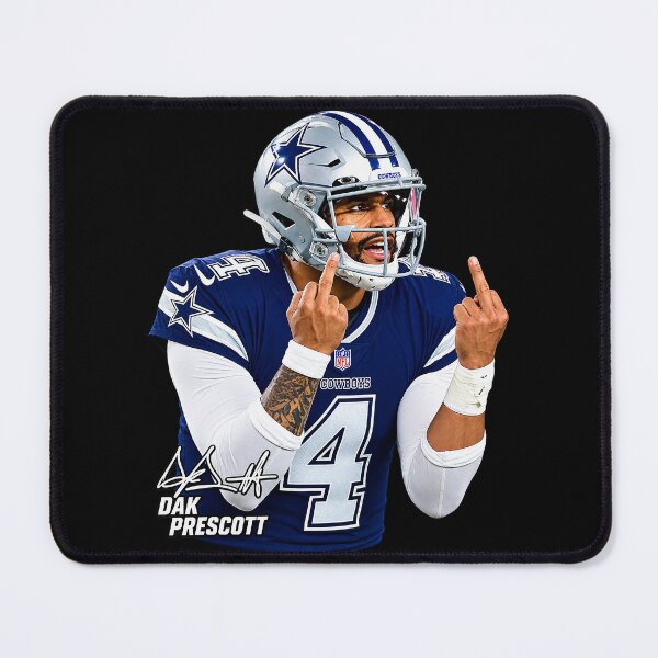Item preview, Dak Prescott Middle Finger Vintage Signature designed and sold by GrinReaperGoods.