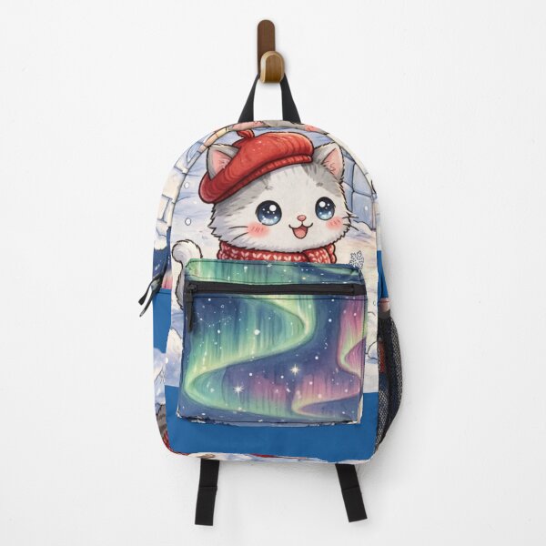 Item preview, Aurora Borealis Igloo - Freda and Junior Canadian Winter Night designed and sold by MAISON SYLVIE.