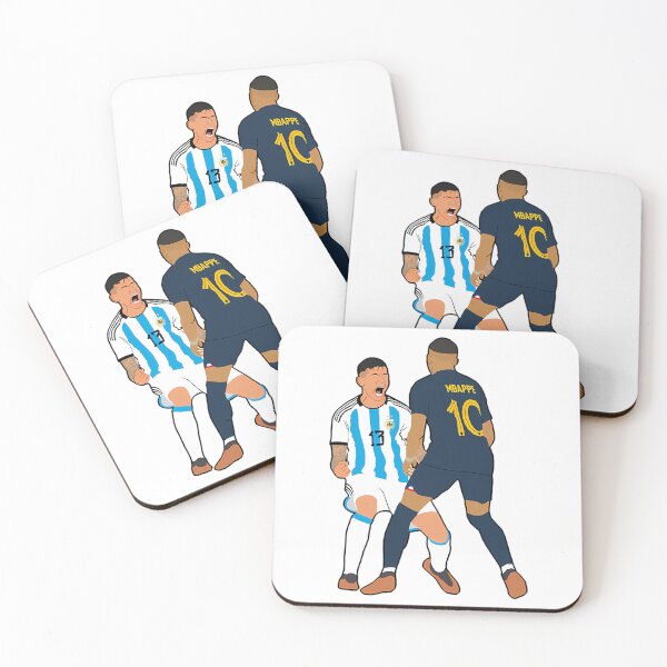 Item preview, Cristian Romero & Kylian Mbappe World Cup Final Action designed and sold by ShanieWinthei.