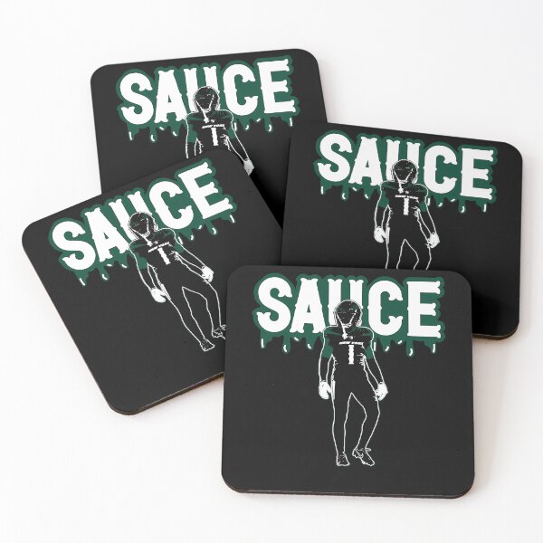 Item preview, Sauce Gardner Football Star Green Jersey Cornerback designed and sold by ShanieWinthei.
