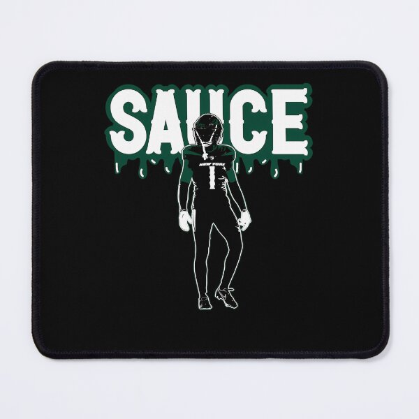 Item preview, Sauce Gardner Football Star Green Jersey Cornerback designed and sold by ShanieWinthei.