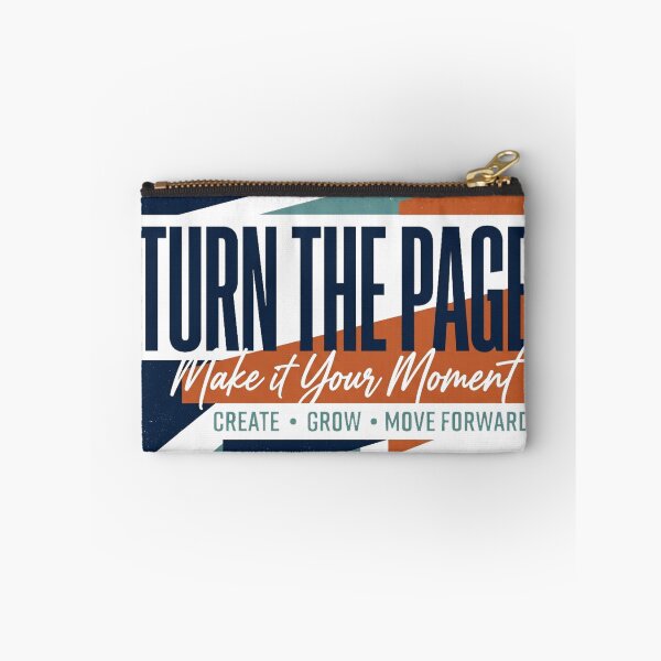 Item preview, Turn The Page Make It Your Moment Create Grow Move Forward Design designed and sold by @SHINTOSARTSTORE.