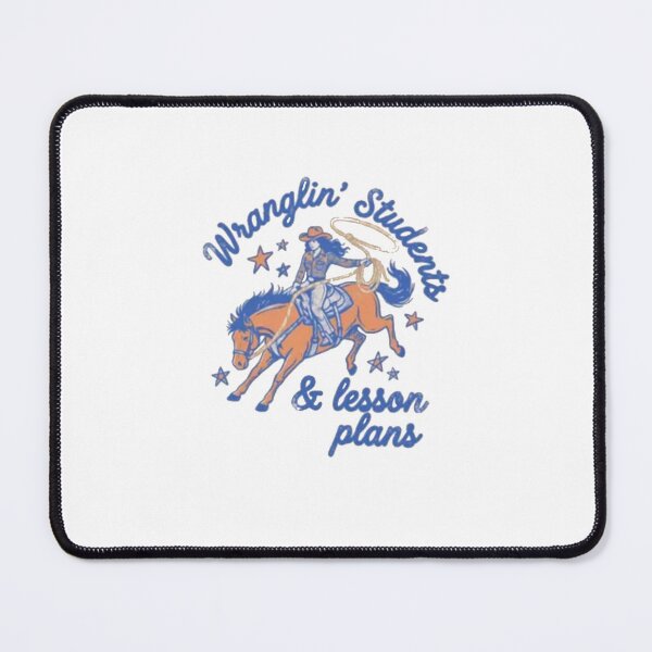 Item preview, Wranglin’ Students & Lesson Plans – Funny Western Teacher designed and sold by roartusa.
