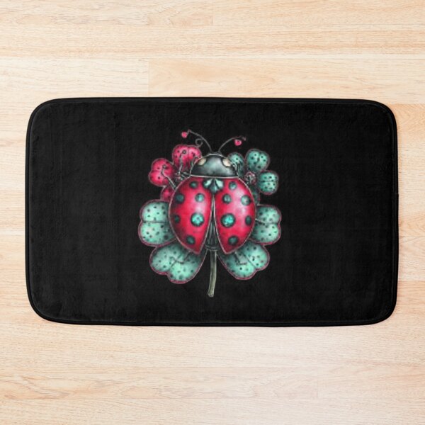 Item preview, Colorful Ladybug on Flower Petals designed and sold by hrendika.