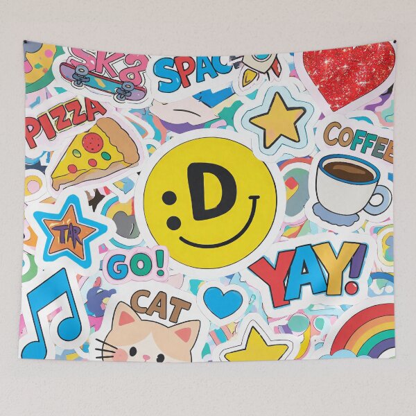 Item preview, Funny stickers IV designed and sold by Orese12.