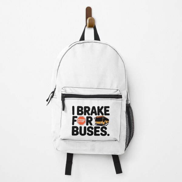 Artikelvorschau, Ich bremse für Busse | Lustiges Design für Busbegeisterte und ÖPNV-Liebhaber entworfen und verkauft von CuteDesignables.