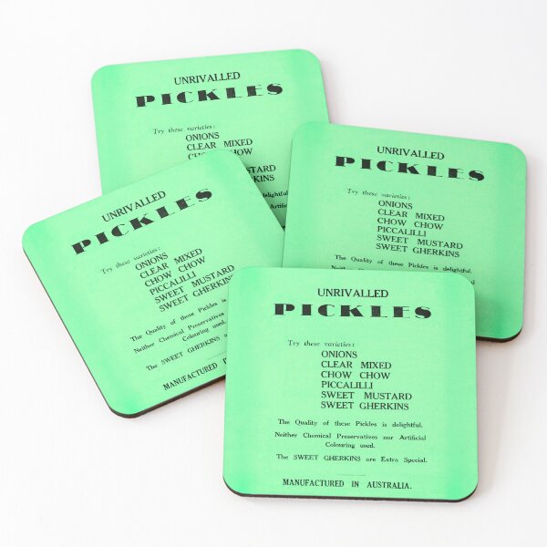 Item preview, Unrivalled Pickles – Vintage Food Advertisement designed and sold by BillyTees.