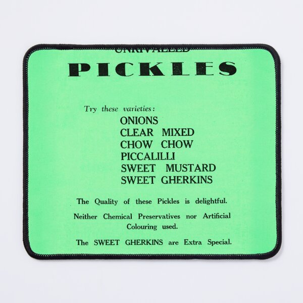 Item preview, Unrivalled Pickles – Vintage Food Advertisement designed and sold by BillyTees.