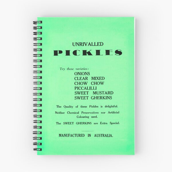 Item preview, Unrivalled Pickles – Vintage Food Advertisement designed and sold by BillyTees.