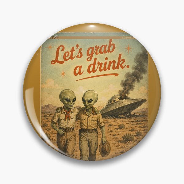Item preview, Roswell 40-50s Let's grab a drink designed and sold by CG17s.
