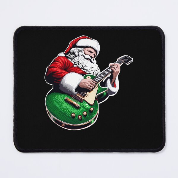 Item preview, Rock and Roll Santa Claus Guitar Player designed and sold by TheGOATFx.