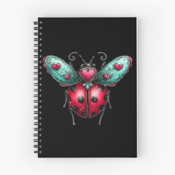 Item preview, Decorative Ladybug with Heart Patterns designed and sold by hrendika.