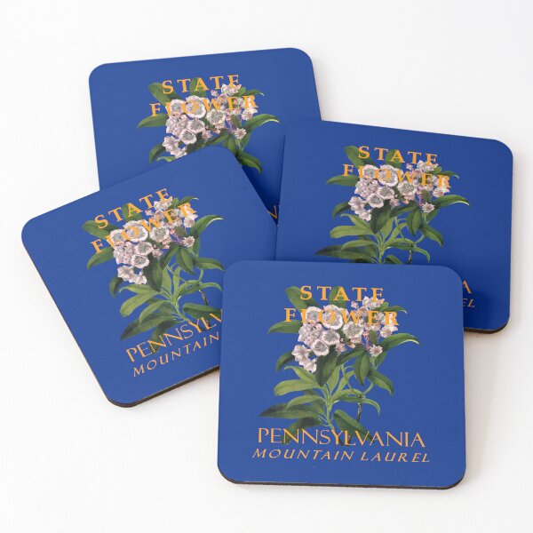 Item preview, Pennsylvania Territory Flower The Mountain Laurel designed and sold by taiche.