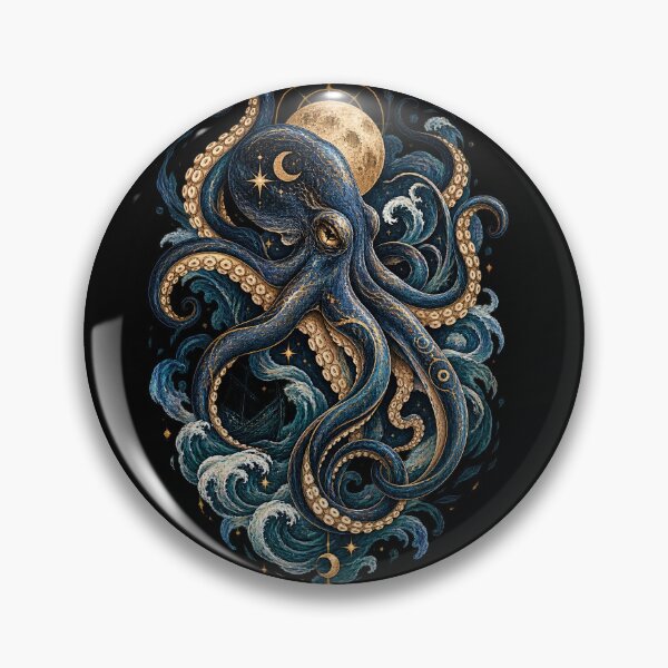 Item preview, Cosmic octopus  designed and sold by Vulyk .