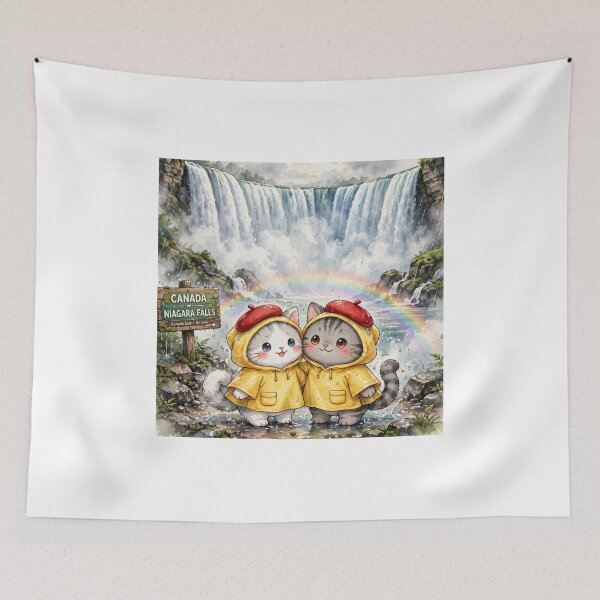 Item preview, Vancouver Spring - Freda and Junior Cherry Blossom View designed and sold by MAISON SYLVIE.