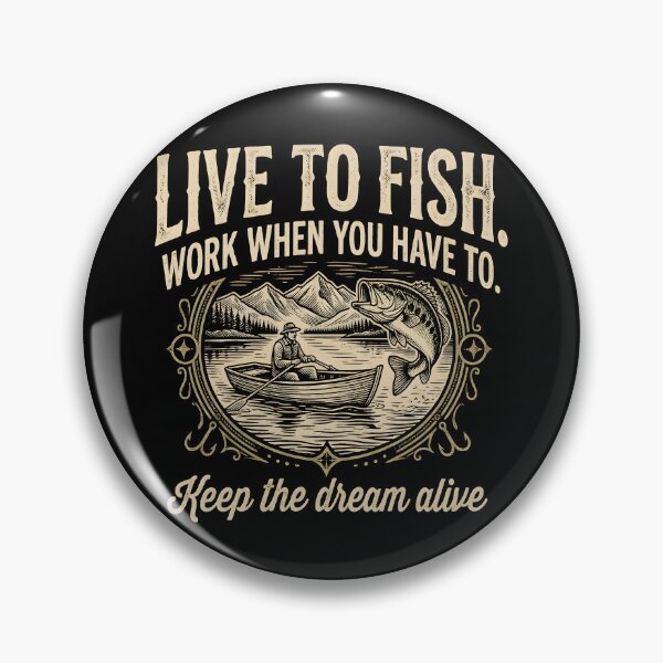 Item preview, Retro Fisherman Bass Fishing Vector Graphic designed and sold by ZanyPaintbrush.