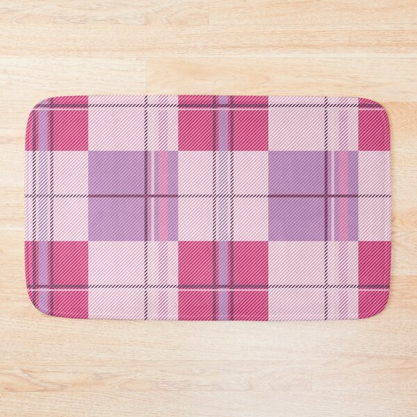 Item preview, Cute Pink and Purple Checkered Plaid Fabric Texture designed and sold by Momoko-Hikaru.