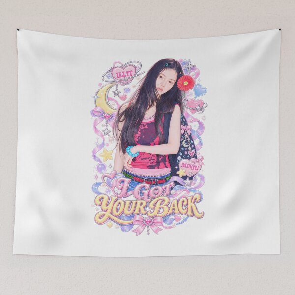 Item preview, Cute Nautical Style Minju ILLIT I Got Your Back designed and sold by Valereekmerch.
