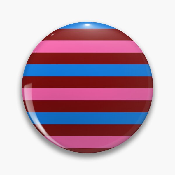 Item preview, Blue And Pink Stripes Design Red  designed and sold by PatternTitan.