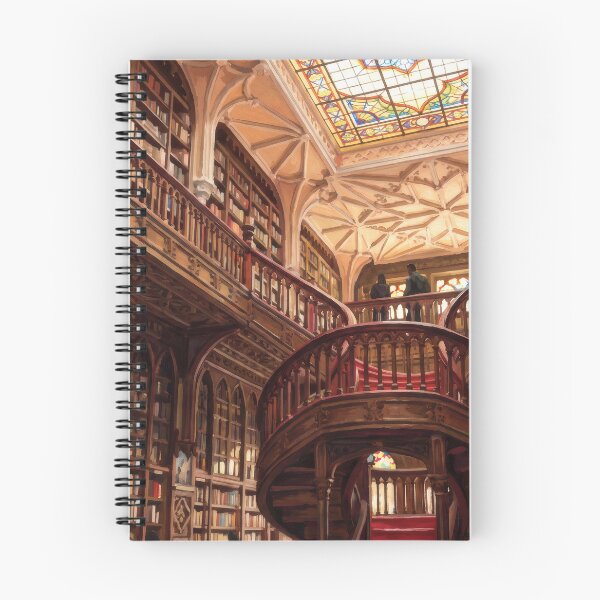 Item preview, Livraria Lello Porto designed and sold by RedPeaStudio.