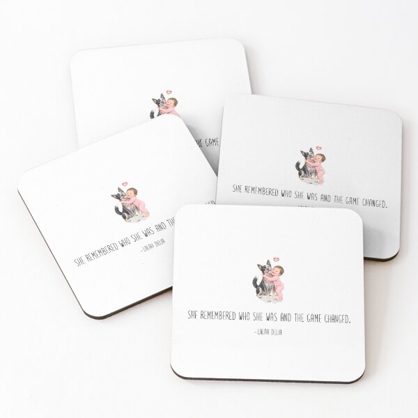 Item preview, Lalah Delia Cattle Dog Nursery Quote - Girl designed and sold by jonmenager.