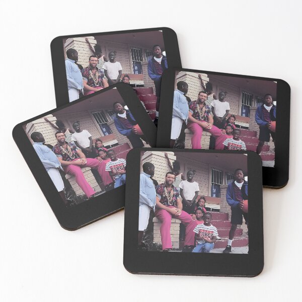 Item preview, Man In Pink Pants Sitting With Children designed and sold by MadebyAhsan.