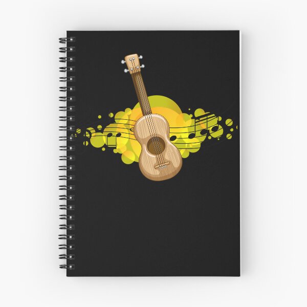 Item preview, Acoustic Guitar Musical Notes designed and sold by MadebyAhsan.