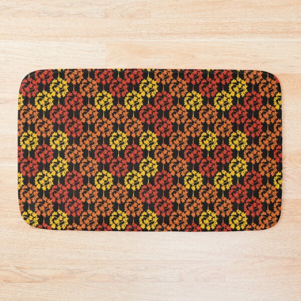 Item preview, Autumnal Forest Pattern - Autumn Blaze & Black designed and sold by Daniel Bevis Design.