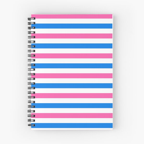 Item preview, Blue And Pink Stripes Design White  designed and sold by PatternTitan.