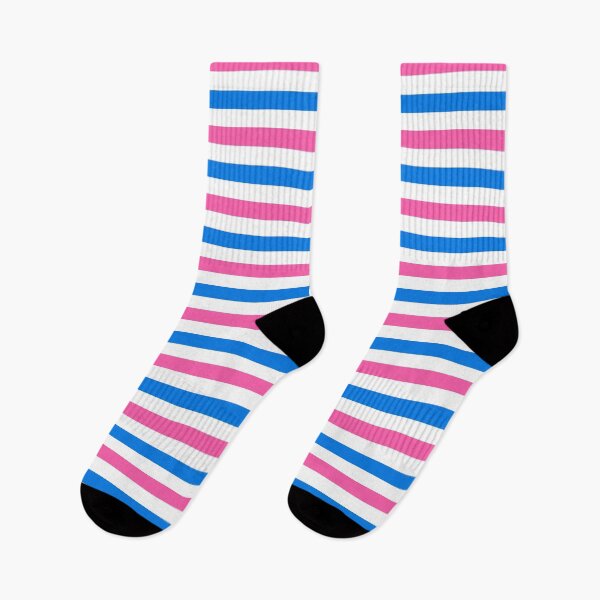 Item preview, Blue And Pink Stripes Design White  designed and sold by PatternTitan.