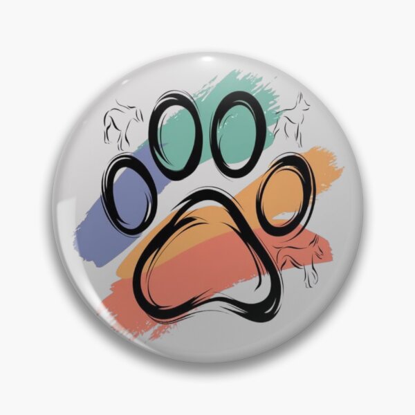 Item preview, Multicolor Dog Paw designed and sold by RajDeals.