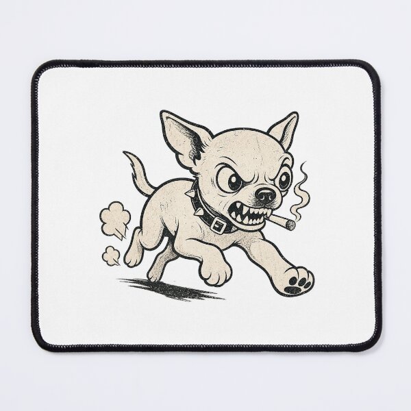 Item preview, Funny Smoking Chihuahua Angry Dog Vintage Meme designed and sold by VioletNance.
