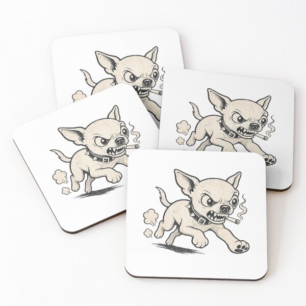 Item preview, Funny Smoking Chihuahua Angry Dog Vintage Meme designed and sold by VioletNance.