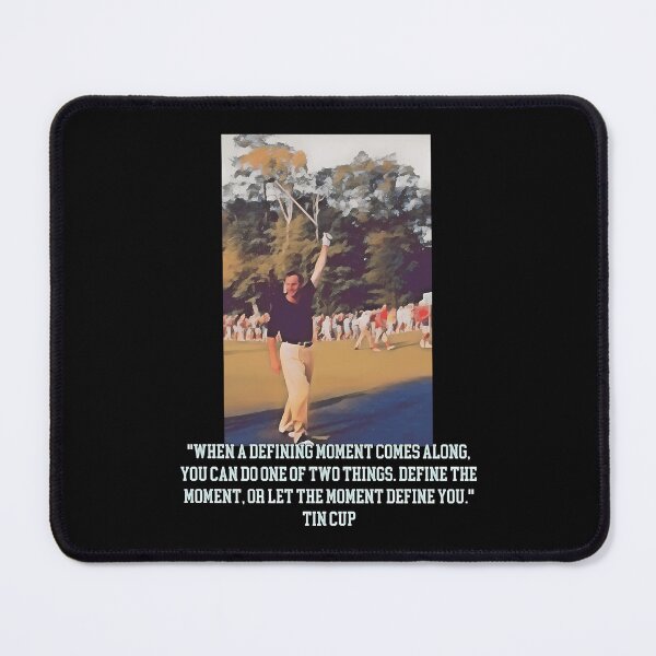 Item preview, Tin Cup Defining Moment Motivational Quote designed and sold by 1TegraDesigner.