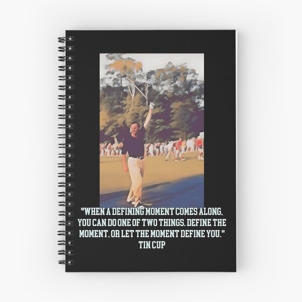 Item preview, Tin Cup Defining Moment Motivational Quote designed and sold by 1TegraDesigner.