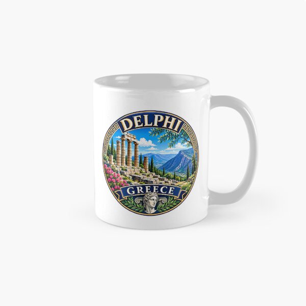 Item preview, Delphi, Greece - Ancient Greek Ruins designed and sold by Myra365Art.