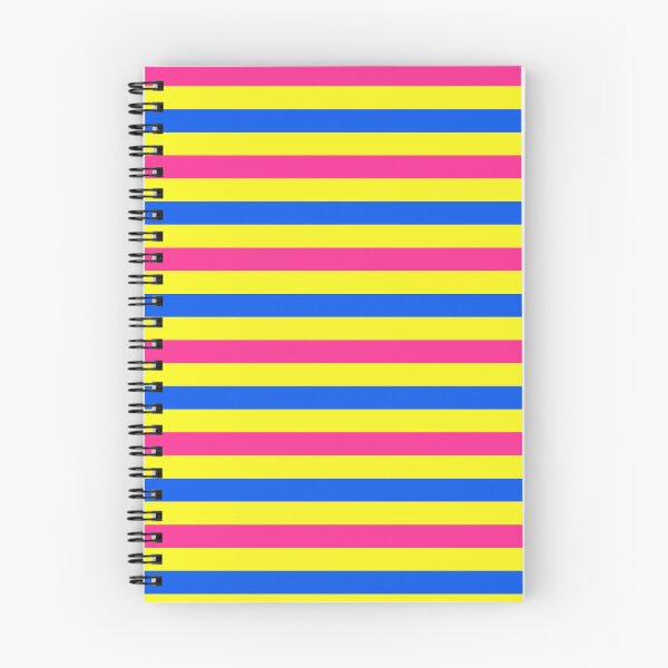 Item preview, Blue And Pink Stripes Design Yellow  designed and sold by PatternTitan.