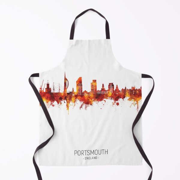 Item preview, Portsmouth England Skyline designed and sold by ArtPrints.