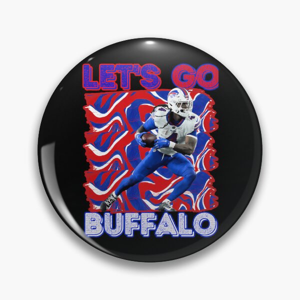 Item preview, Lets Go Buffalo Football Player designed and sold by 1TegraDesigner.