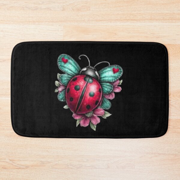 Item preview, Colorful Ladybug on Flowers designed and sold by hrendika.