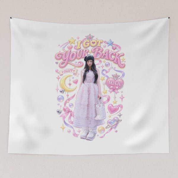 Item preview, Minju ILLIT Pastel Long Dress I Got Your Back designed and sold by Valereekmerch.